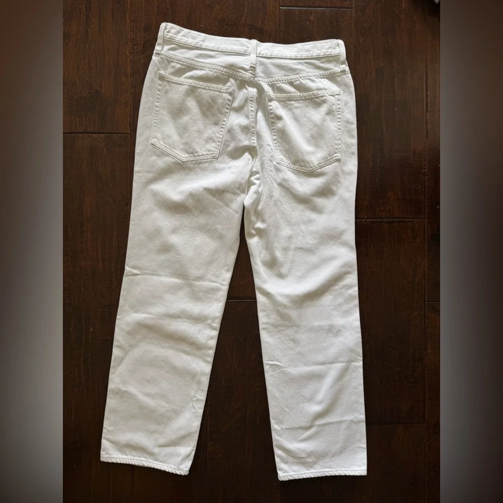 NWT J. Crew Women's ‘84 Slouchy Jean Size 30 White - Picture 3 of 5